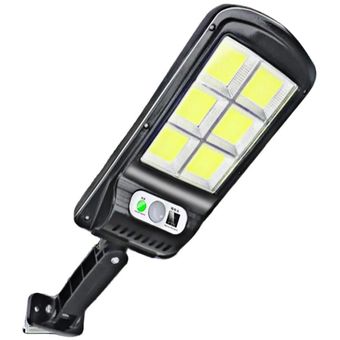 LAMPARA SOLAR 6 LEDS Exterior Multimodo Sensor