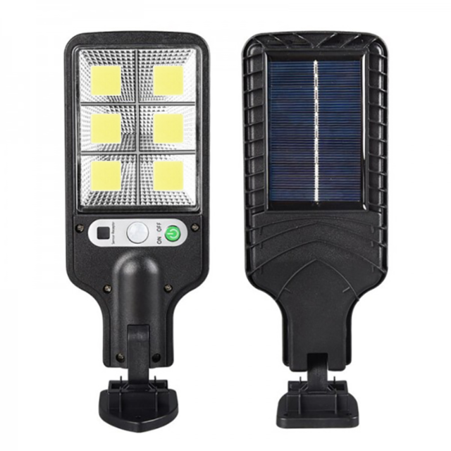 LAMPARA SOLAR 6 LEDS Exterior Multimodo Sensor